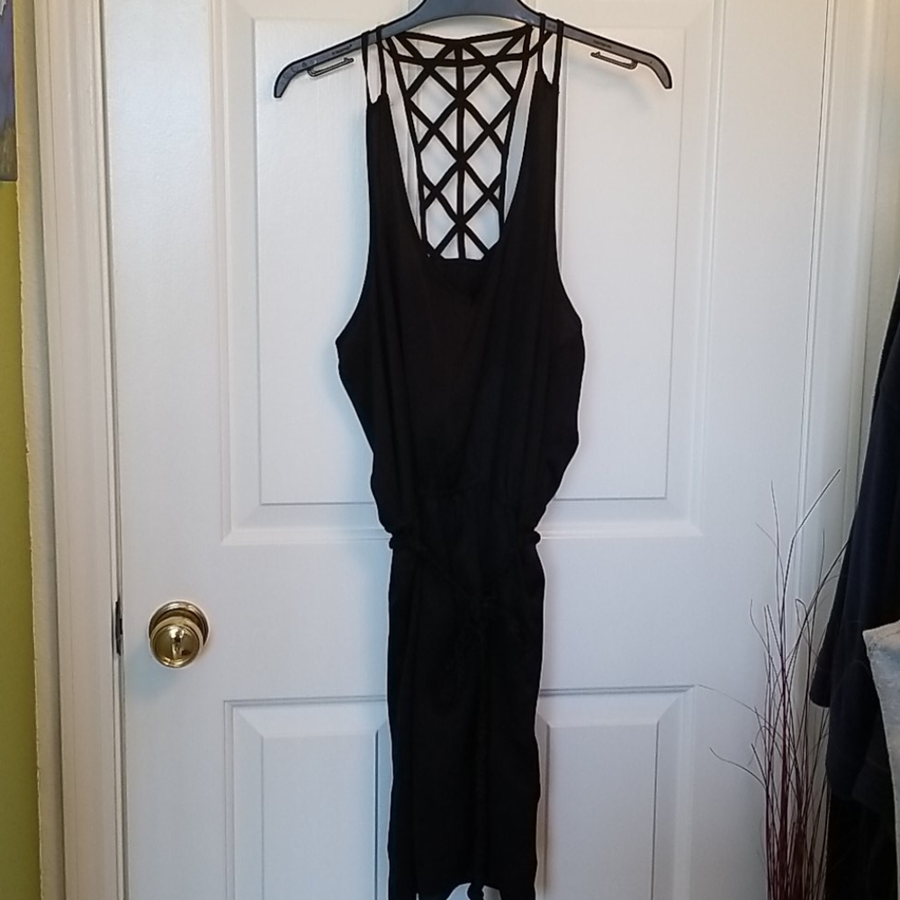 Forever 21 Black Swim CoverUp, Size M